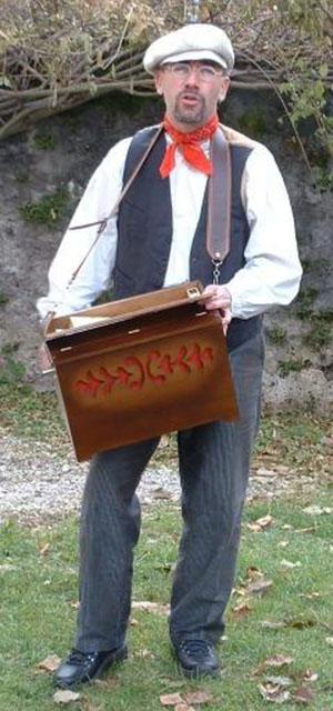 orgue de Barbarie portatif à anches