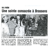 textes et chansons de Brassens en spectacle