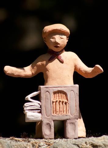 orgue de Barbarie en animation de rue